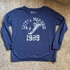 Disney vintage sweater little mermaid size large